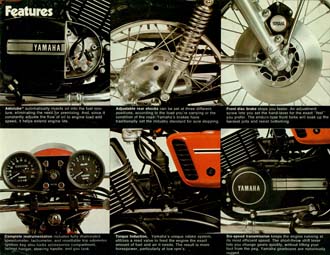 Yamaha 350 brochure p. 3